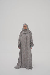 Siyally Soft Motifs Gray Brown