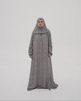 Siyally Soft Motifs Gray Pink