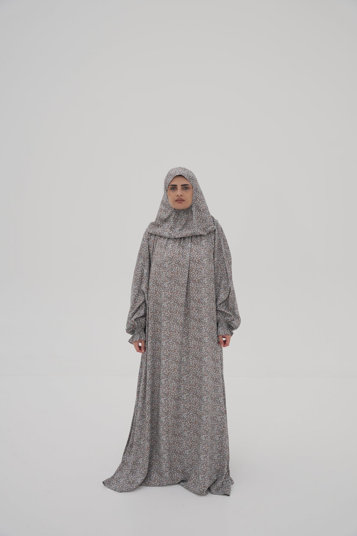 Siyally Soft Motifs Gray Brown