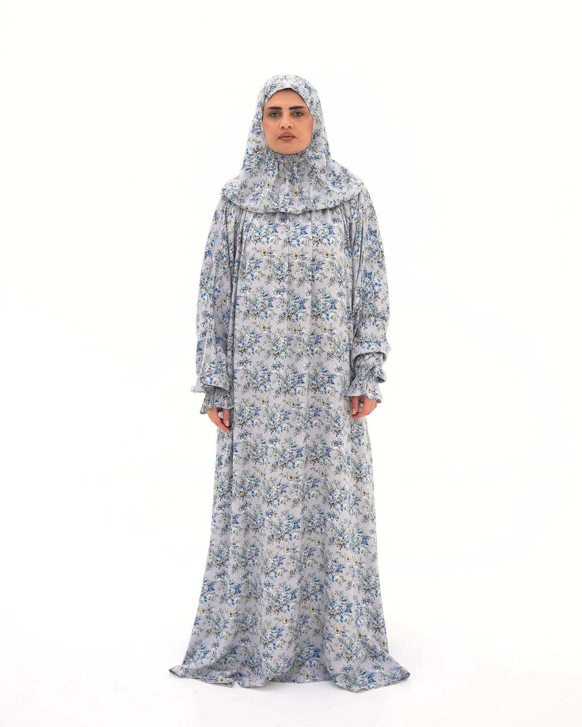 أثواب الصلاة سيالي أزرق رمادي فاتح (جوري)